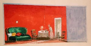 フェオドル・ドストエフスキーのスケッチ（1821-81）カラマゾフ兄弟、1927年（紙にトイレ） 作： Kuzma Sergeevich Petrov Vodkin